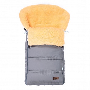 Конверт зимний меховой Nuovita Alpino Pesco, цвет - Grigio/Серый (Nuovita, ALPP_2303)